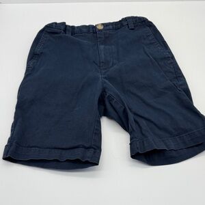 Vineyard Vines - Kids Dark Blue Flat Front Shorts - Size 8